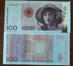Норвегия - 100 Kroner 2010 - Pick 49e - UNC