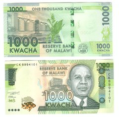 Malawi - 1000 Kwacha 2021 - UNC