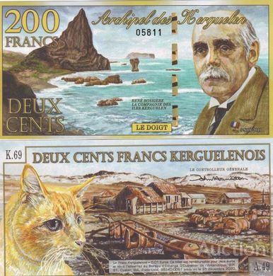 Кергелен - 200 Francs 2010 - UNC