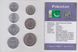 Пакистан - набор 7 монет 1 2 5 10 25 50 Paisa 1 Rupee 1969 - 1995 - в блистере - UNC