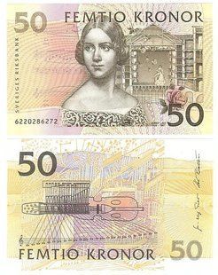 Швеция - 50 Kronor 1996 - P. 62a - UNC