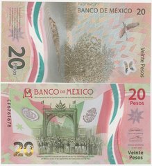 Mexico - 20 Pesos 23.6. 2022 - P. W132 - UNC