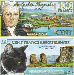 Kerguelen - 100 Francs 2.1. 2012 - UNC