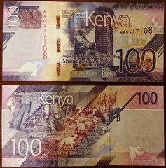 Кенія - 100 Shillings 2019 - UNC