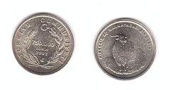 Турция - 750000 Lira 2002 - UNC