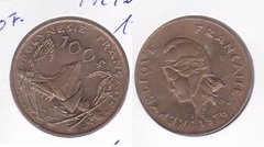 Французька Полінезія - 100 Francs 1976 - в холдері - VF