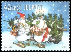 7 - Aland - 2010 - Christmas - 1 stamp - MNH