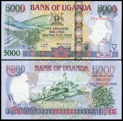 Уганда - 5000 Shillings 2004 - UNC