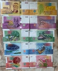 Comoros / Comores - set 5 banknotes 500 1000 2000 5000 10000 Francs 2021 - UNC