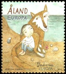 8 - Аландські острови - 2010 - Європа, Дитячі книги - 1 марка - MNH
