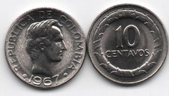 Colombia - 10 Centavos 1967 - UNC