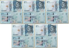 Colombia - 5 pcs x 2000 Pesos 2019 - UNC