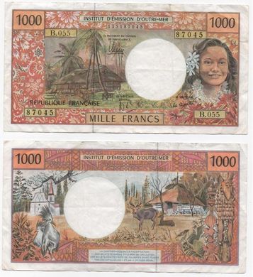 Французька Полінезія - 1000 Francs 1992 - 2013 - Pick 2m - VF