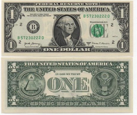 USA - 1 Dollar 2017 - UNC