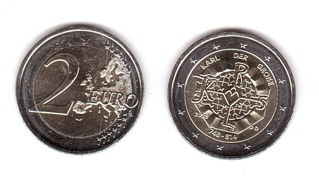 Germany - 2 Euro 2023 - D - Charlemagne - UNC