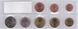 Germany - set 8 coins 1 2 5 10 20 50 Cent 1 2 Euro 2003 - 2009 - #3 - aUNC