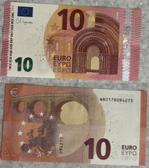 ЄС - 10 Euro 2014 ( 2020 ) - Serie W011 / WB - UNC
