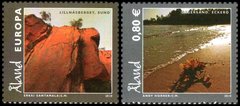9 - Aland - 2010 - Landscapes - 2 stamps - MNH