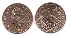 French Pacific - 100 Francaise 1986 - UNC