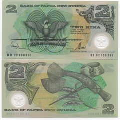 Папуа - Новая Гвинея - 2 Kina 2002 - P. 16d - Polymer - UNC