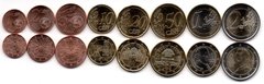Austria - set 8 coins - 1 2 5 10 20 50 Cent 1 2 Euro 2019 - UNC