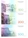 Остров Дрифта - набор 4 банкноты 100 200 500 1000 / 2021 - Polymer - Fantasy - UNC