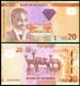 Намибия - 5 шт х 20 Dollars 2013 - P. 12b - UNC