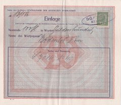 Germany - bond No. 13186 - Сentralbank Der Deutschen Sparkassen