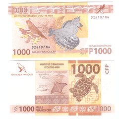 French Pacific Terr. - 1000 Francs 2014 ( 2021 ) - P. 6c - UNC