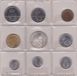 Сан Марино - набор 9 монет 1 2 5 10 20 50 100 200 500 Lire 1979 - в чехлі - срібло - aUNC / XF