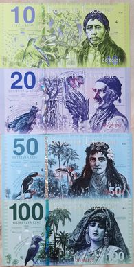 Toroguay - set 4 banknotes 10 20 50 100 Lixo 2017 - 2020 - Polymer - Fantasy Note - UNC