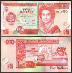 Белиз - 5 Dollars 2011 - P. 67e - UNC