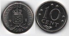 Нідерландські Антили - 10 Cent 1981 - UNC