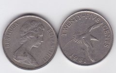 Bermuda - 25 Cents 1981 - VF