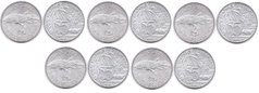 Коморские острова / Коморы - 5 шт х 5 Francs 1992 - aUNC / UNC