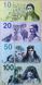 Toroguay Торогуай - набір 4 банкноти 10 20 50 100 Lixo 2017 - 2020 - Polymer - Fantasy Note - UNC