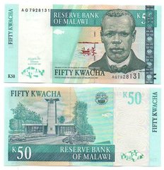 Malawi - 50 Kwacha 2003 - Pick 45b - UNC