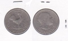 Malawi - 6 Pence 1964 - in folder - VF