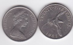 Bermuda - 25 Cents 1983 - VF