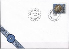 2589 - Эстония - 1999 - 100 крон Национальная валюта марка - КПД