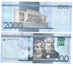 Доминиканская Республика / Доминикана - 2000 Pesos Dominicanos 2019 - UNC