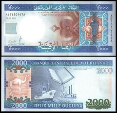 Mauritania -  2000 Ouguiya 2011 - P. 20 - UNC
