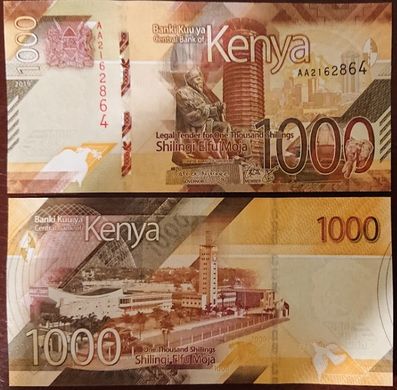 Kenya - 1000 Shillings 2019 - UNC