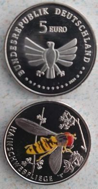 Німеччина - 5 Euro 2024 - Роща парящая муха - comm. - UNC