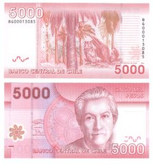 Чили - 5000 Pesos 2021 - UNC