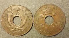 Восточная Африка - 5 Cents 1941 - VF