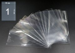 3579 - Banknote bags 55 mm x 110 mm - 50 pcs Sleeves Holder