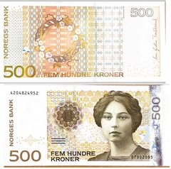 Норвегия - 500 Kroner 2005 - Pick 51d - UNC