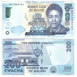 Малаві - 200 Kwacha 2024 - P. W65A - UNC