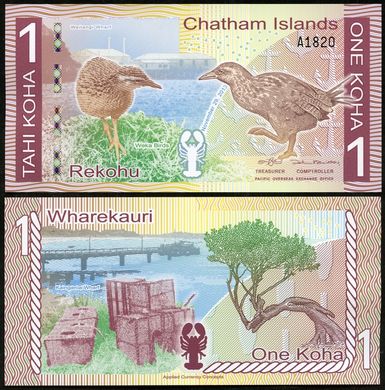 Chatham Islands - 1 Koha  2014 - UNC